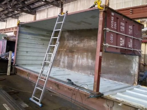 Ремонт сухогрузных и рефрижераторных контейнеров стоимость ремонта и где отремонтировать - Орел