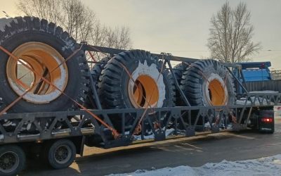 Тралы для перевозки больших грузовых колес - Нарышкино, заказать или взять в аренду